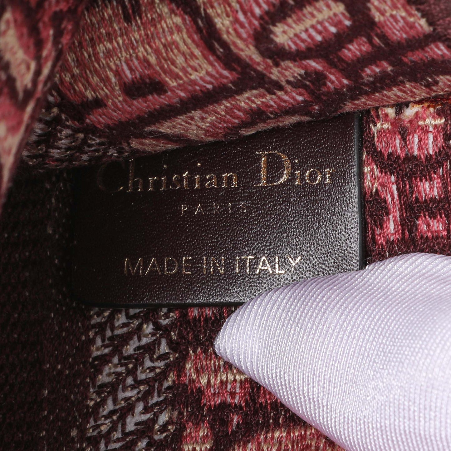 Exclusive Christian Dior Oblique Mini Book Tote — Alternate View 9