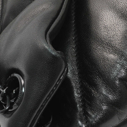 Exclusive Saint Laurent  Black Lambskin Small Loulou Puffer — Alternate View 11
