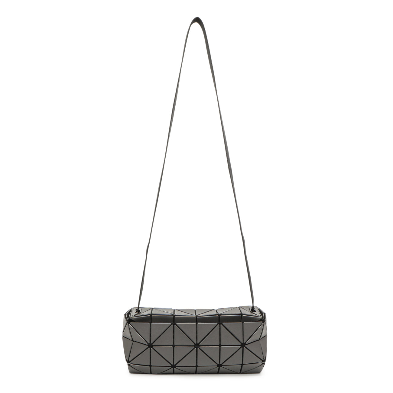Exclusive Bao Bao Issey Miyake Matte Grey Carton Bag — Front View