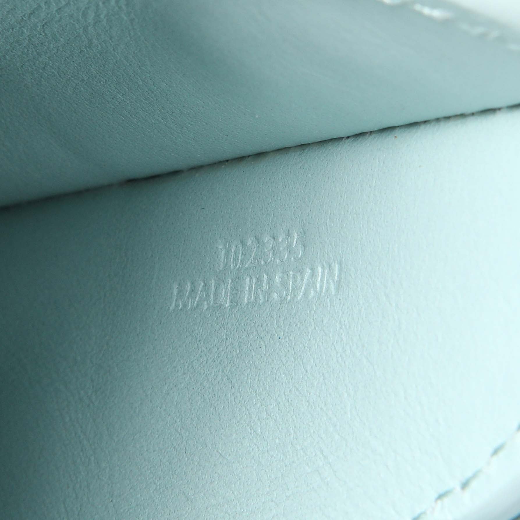 Exclusive Loewe Blue Calfskin Elephant Pouch Crossbody Bag — Lifestyle View