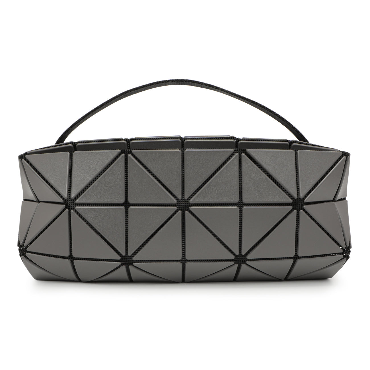 Exclusive Bao Bao Issey Miyake Matte Grey Carton Bag — Side View