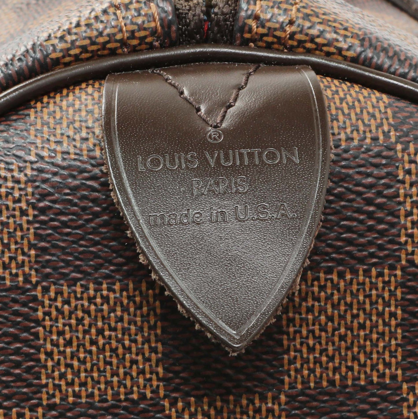 Exclusive Louis Vuitton Damier Ebene Speedy 30 — Alternate View 9