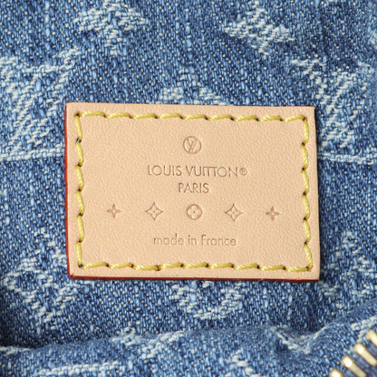 Exclusive Louis Vuitton Denim Fairfax Pochette — Detail View