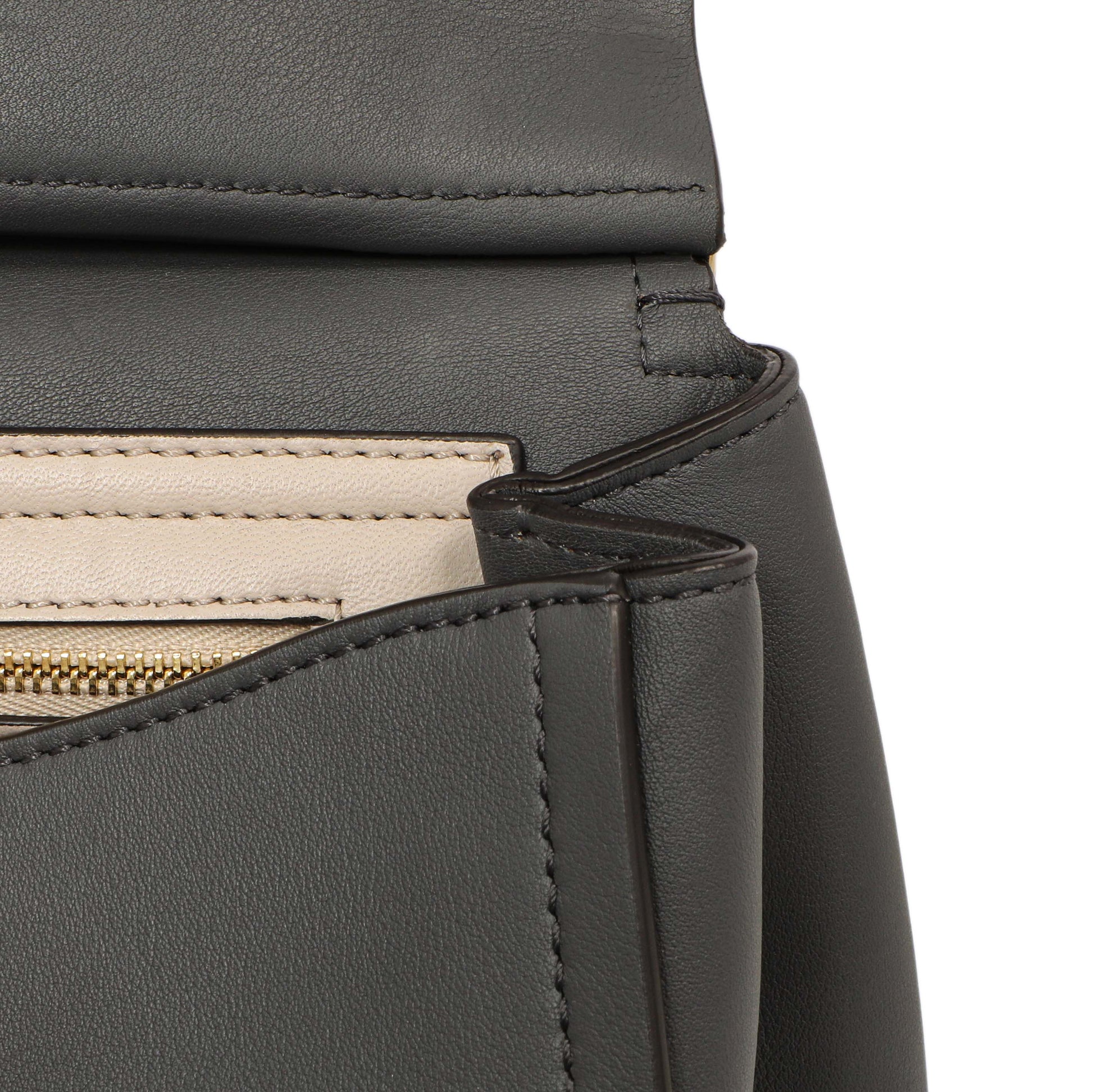 Exclusive Givenchy Storm Grey Calfskin Small Mystic Shoulder Bag — Alternate View 8