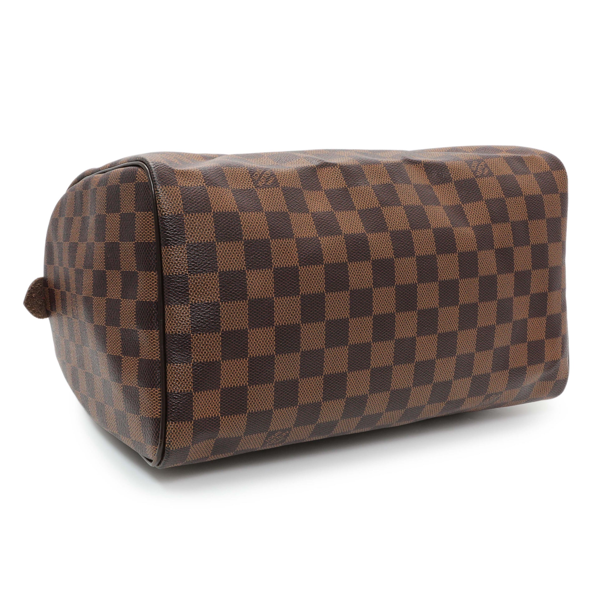 Exclusive Louis Vuitton Damier Ebene Speedy 30 — Back View