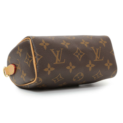 Exclusive Louis Vuitton Monogram Nano Speedy — Back View