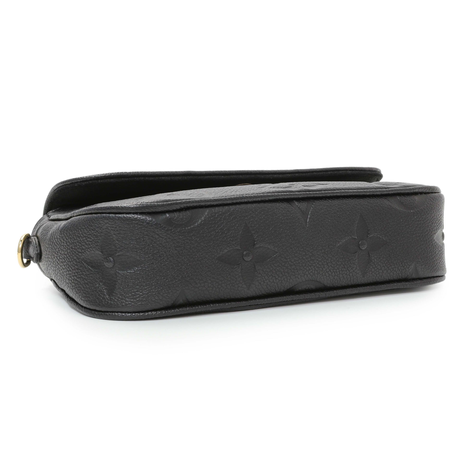 Exclusive Louis Vuitton Empreinte Monogram Giant Ivy Wallet On Chain — Back View