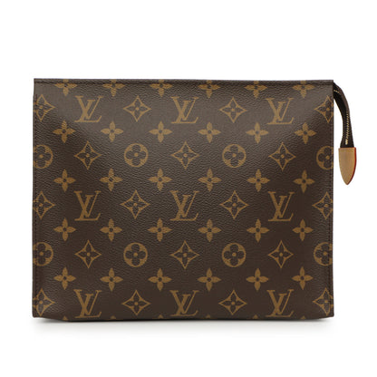 Exclusive Louis Vuitton Monogram Toiletry Pouch 26 — Front View