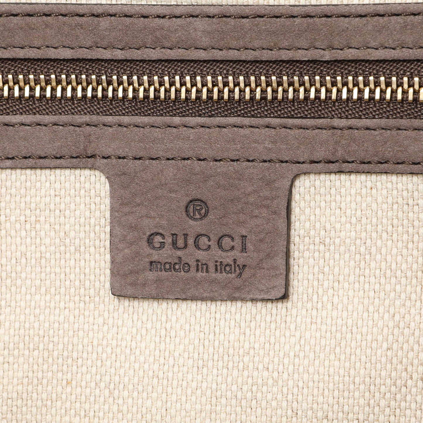 Exclusive Gucci Grey Vitello Range Medium Soho Bowler — Alternate View 9