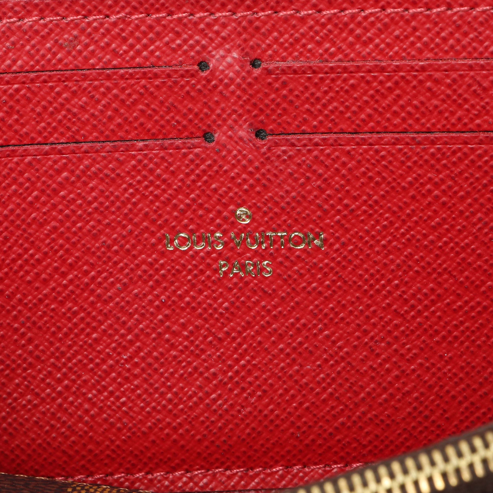 Exclusive Louis Vuitton Damier Ebene Clemence Wallet — Alternate View 9