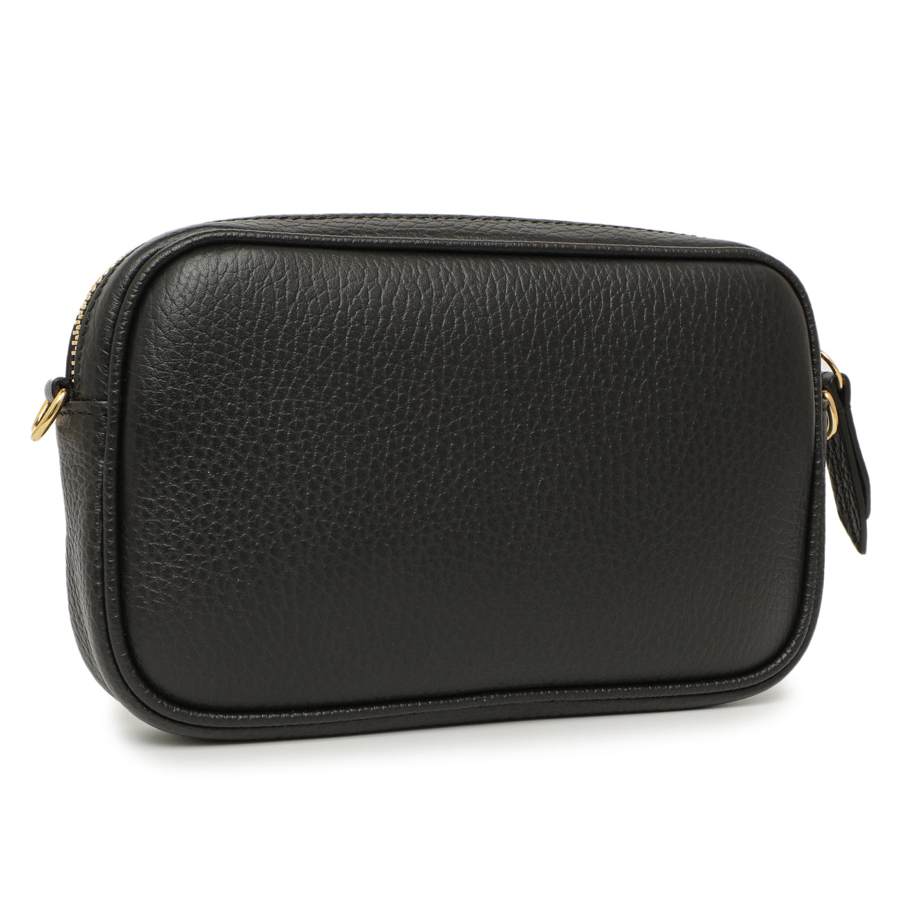 Exclusive Gucci Black Calfskin Super Mini Marmont Crossbody — Back View