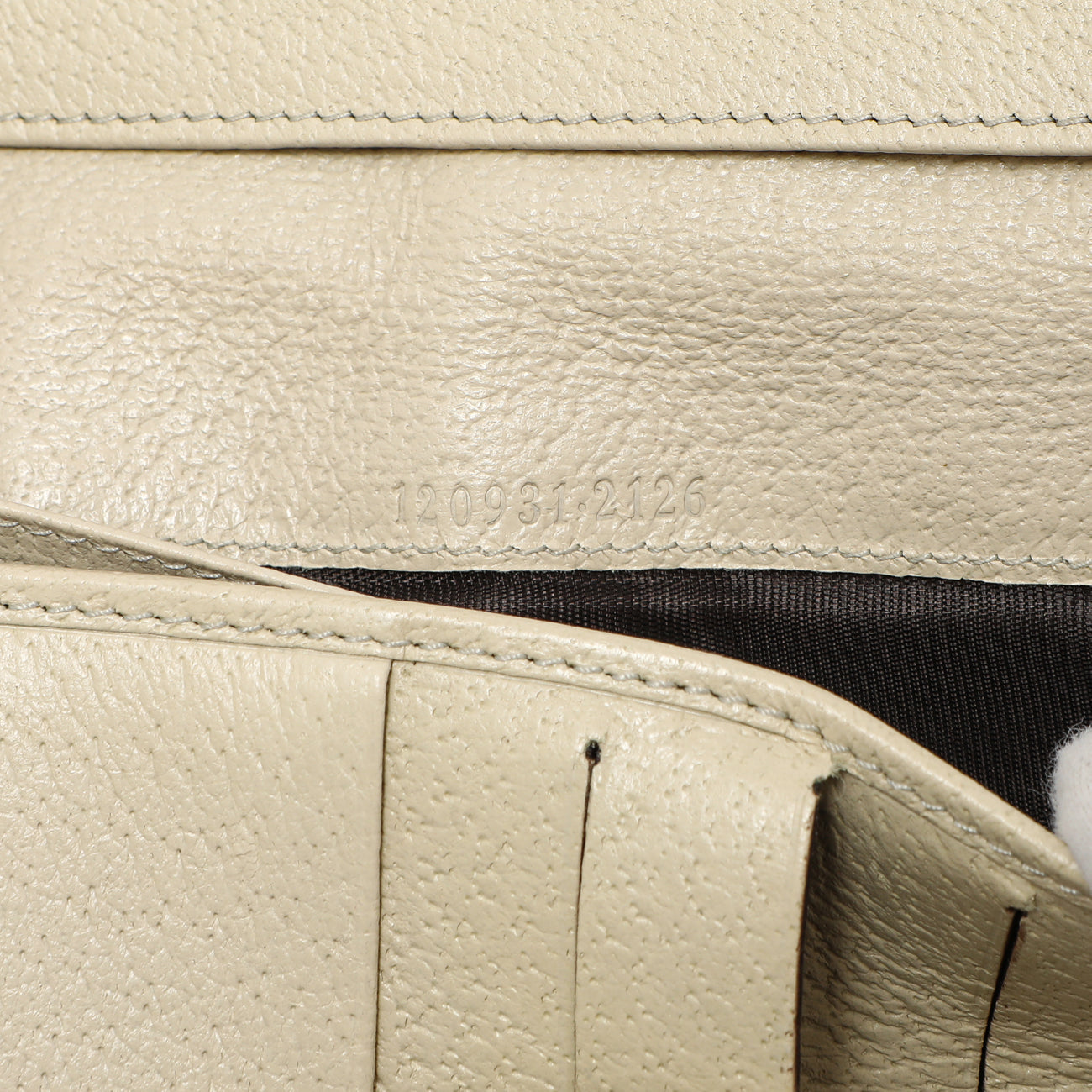 Exclusive Gucci Monogram Eclipse Continental Wallet — Lifestyle View