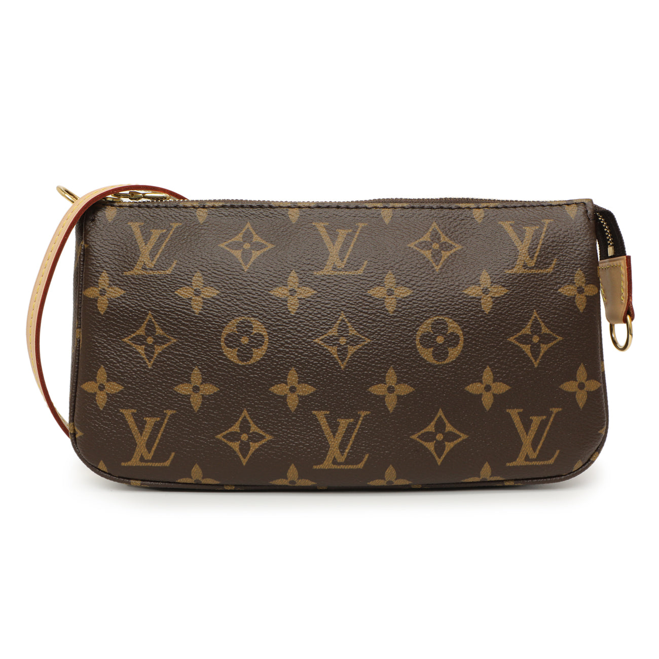 Exclusive Louis Vuitton Monogram Pochette Accessories NM — Front View