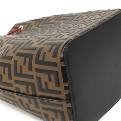 Exclusive Fendi FF 1974 Embossed Calfskin Grande Mon Tresor Bucket Bag — Alternate View 8
