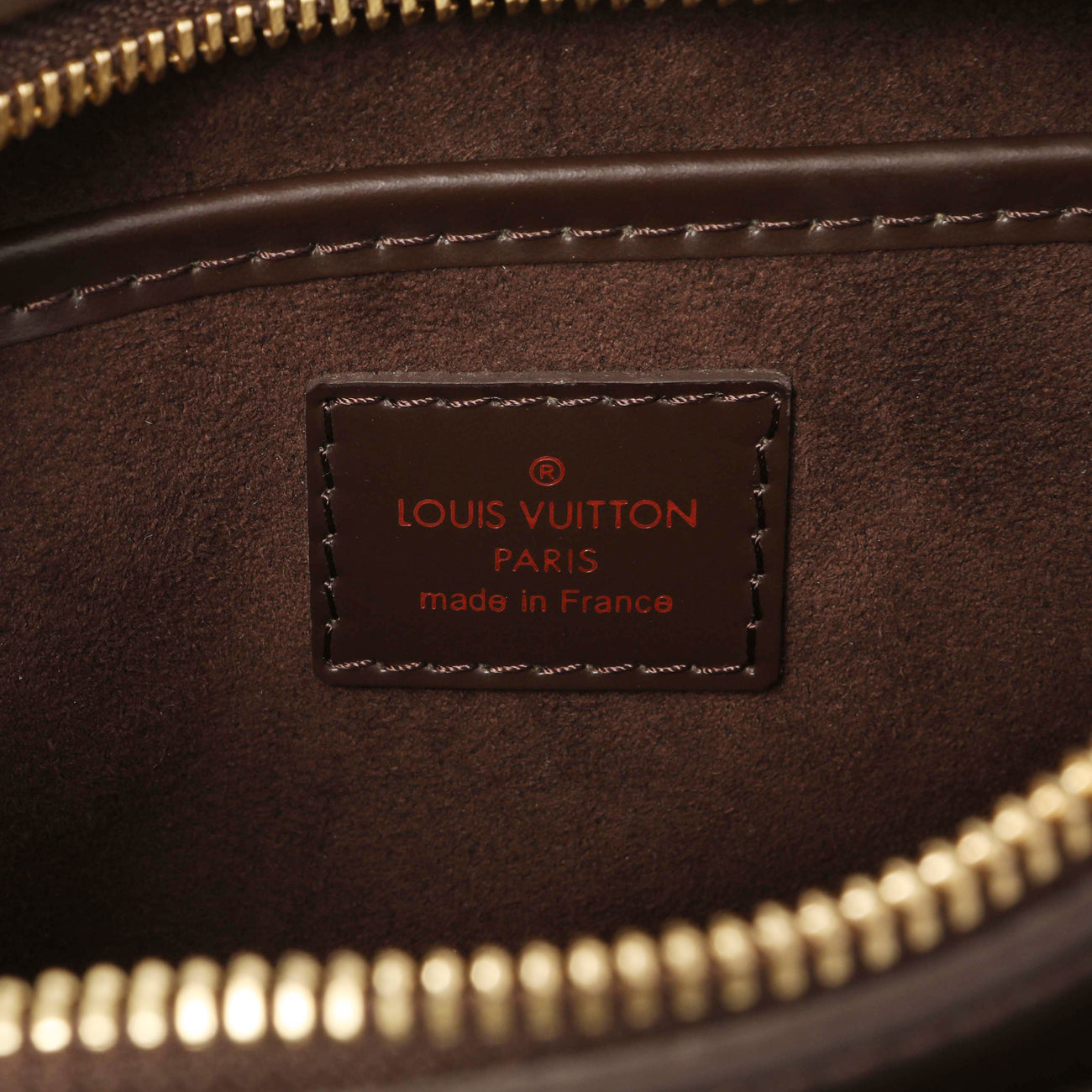 Exclusive Louis Vuitton Damier Ebene Pochette Saint Louis Clutch — Alternate View 9