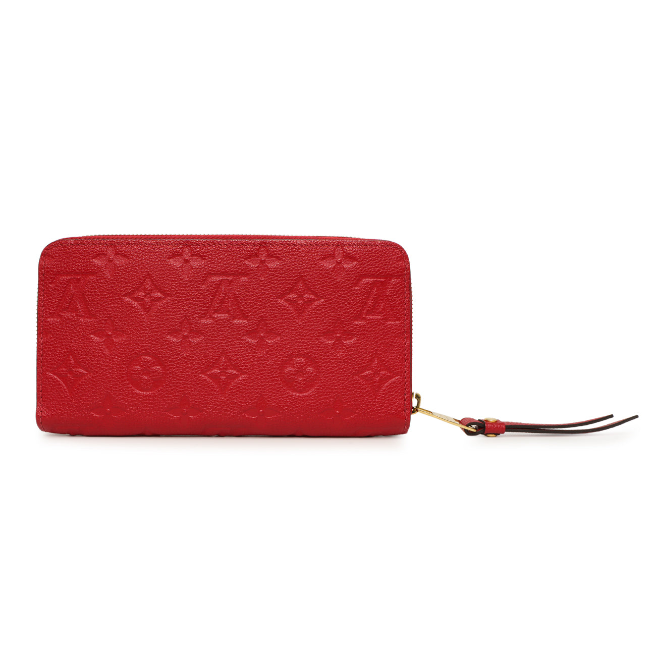 Exclusive Louis Vuitton Cherry Empreinte Zippy Wallet — Side View