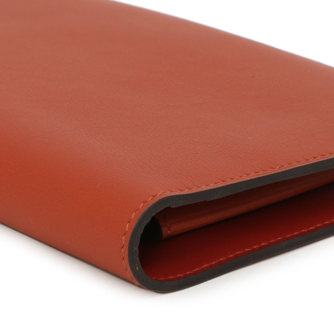 Exclusive Hermes Vermillion Swift Leather Dogon Duo  Wallet — Alternate View 7