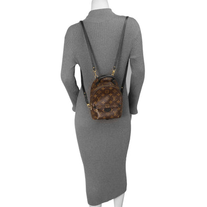 Exclusive Louis Vuitton Monogram Palm Springs Backpack Mini — Alternate View 12