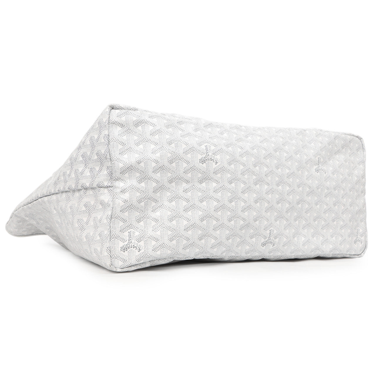 Exclusive Goyard White Goyardine Saint Louis GM — Alternate View 9
