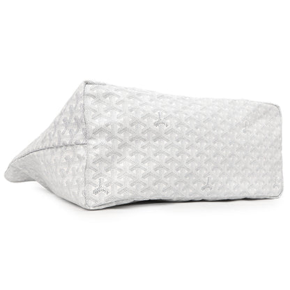 Exclusive Goyard White Goyardine Saint Louis GM — Alternate View 9