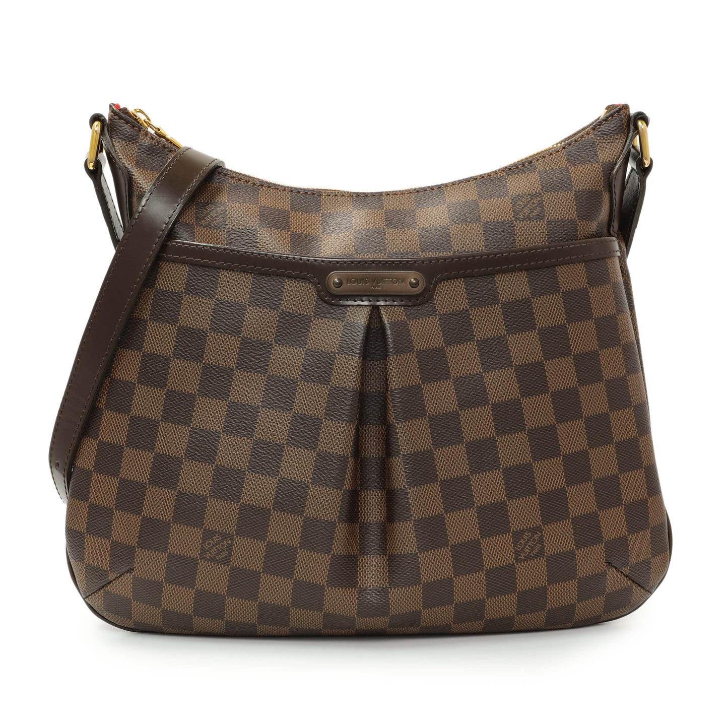 Exclusive Louis Vuitton Damier Ebene Bloomsbury PM — Front View