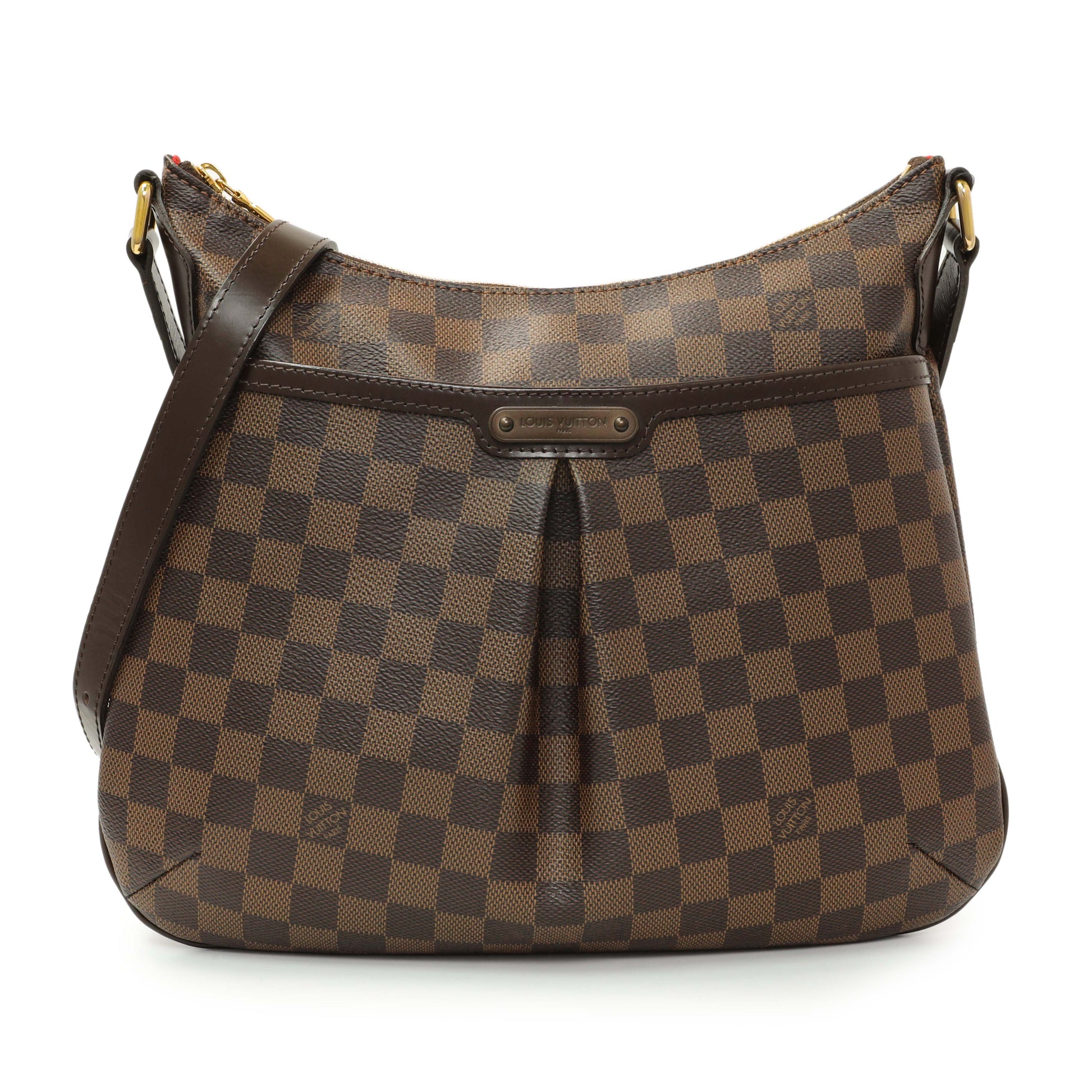 Exclusive Louis Vuitton Damier Ebene Bloomsbury PM — Front View