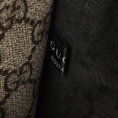 Exclusive Gucci GG Supreme Monogram Small Dionysus Shoulder Bag — Lifestyle View