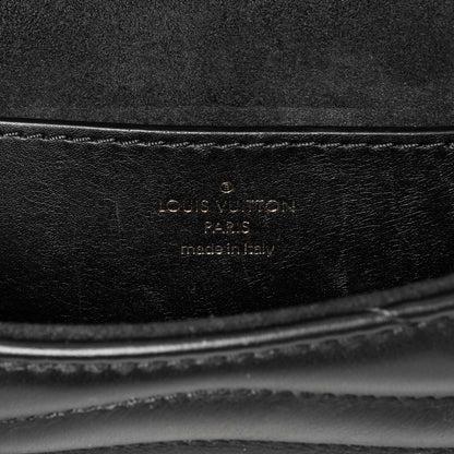 Exclusive Louis Vuitton Black Calfskin New Wave Multi Pochette — Detail View
