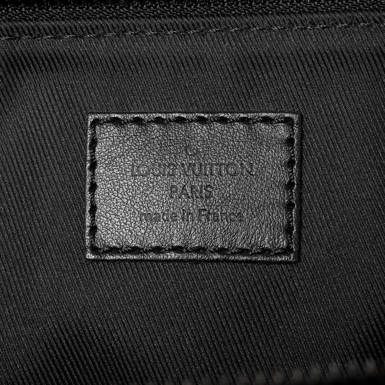 Exclusive Louis Vuitton Monogram Macassar Christopher Bumbag — Detail View
