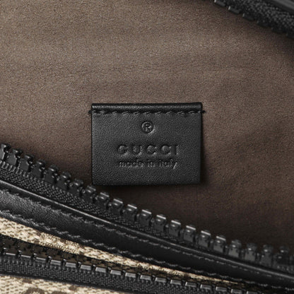 Exclusive Gucci GG Supreme Monogram Belt Bag — Detail View