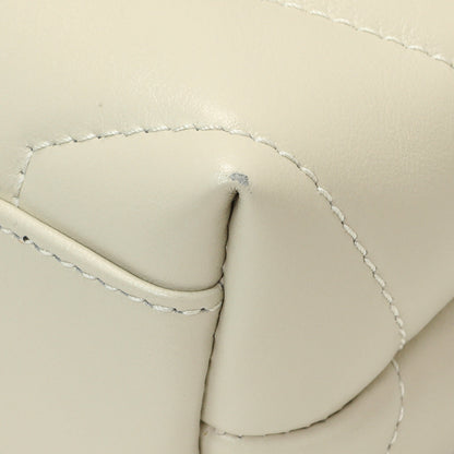 Exclusive Saint Laurent Ivory Calfskin Monogram Toy Loulou Crossbody — Detail View