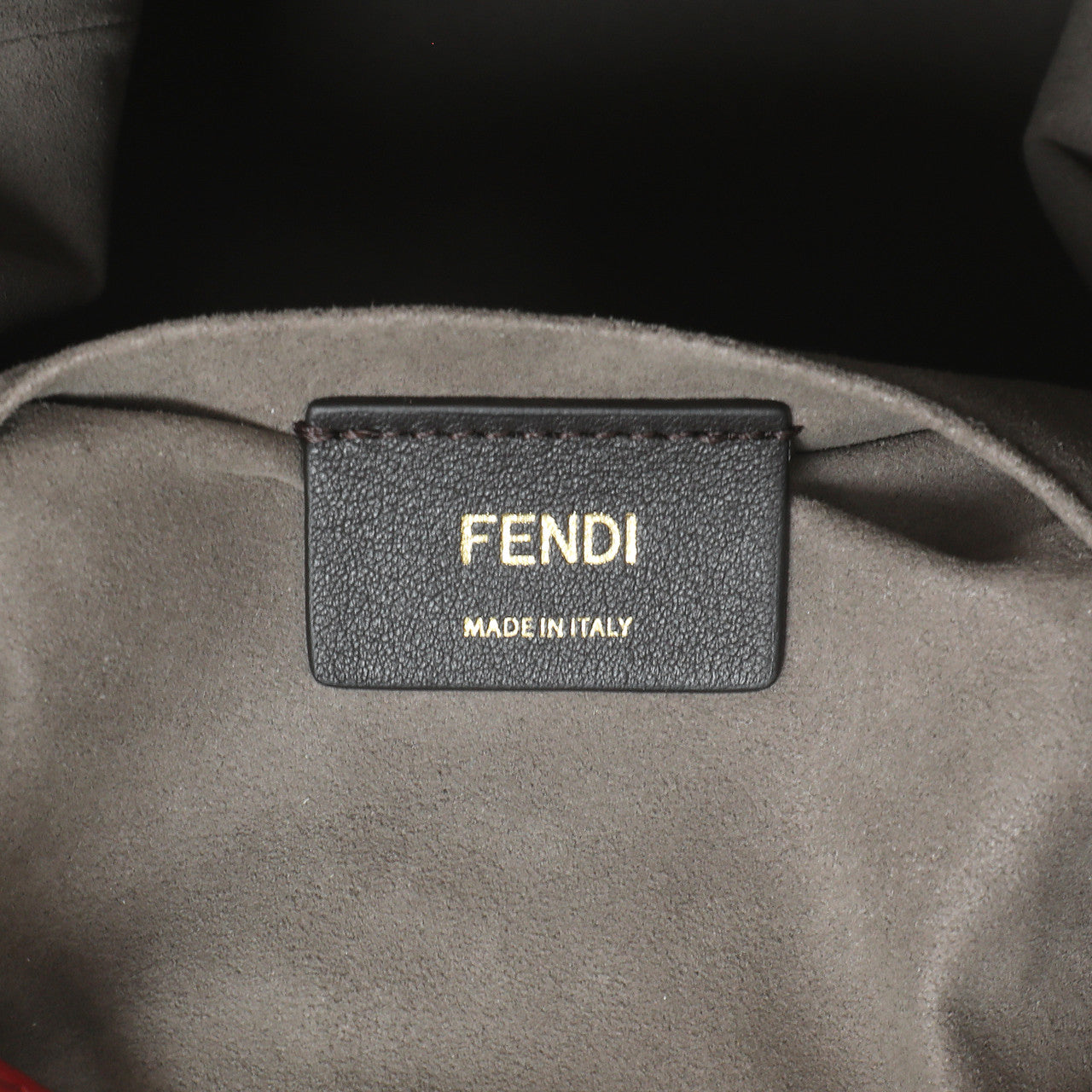 Exclusive Fendi FF 1974 Embossed Calfskin Grande Mon Tresor Bucket Bag — Alternate View 11