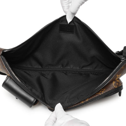 Exclusive Louis Vuitton Monogram Macassar Christopher Bumbag — Top View