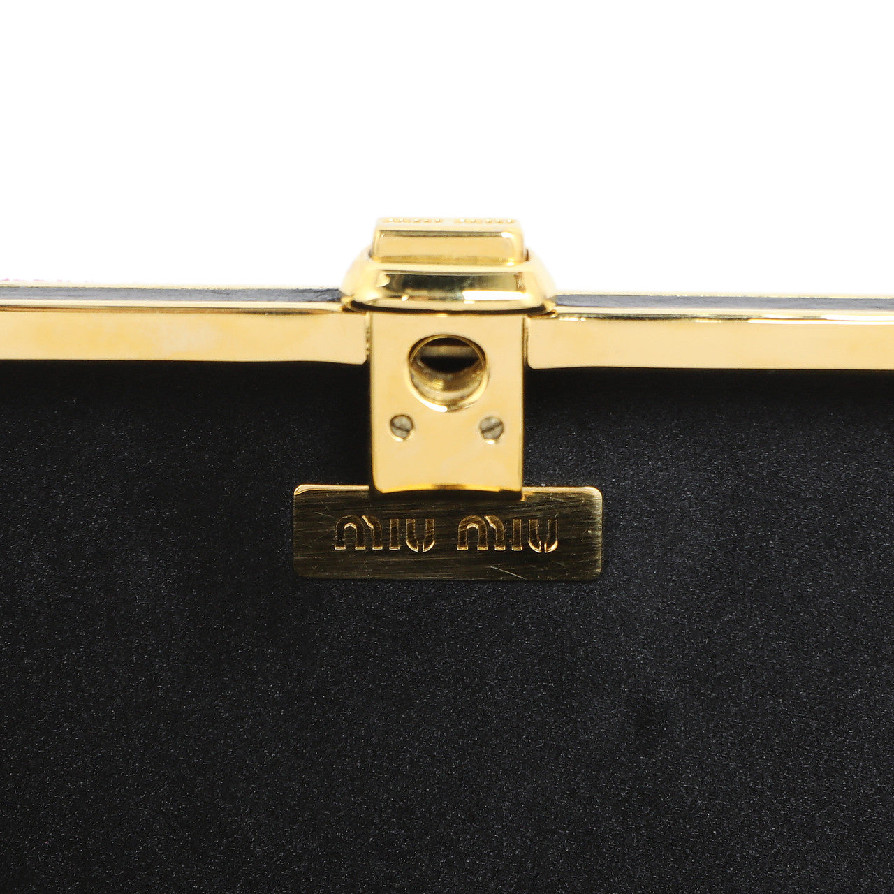 Exclusive Miu Miu Striped Suede Box  Clutch — Alternate View 10
