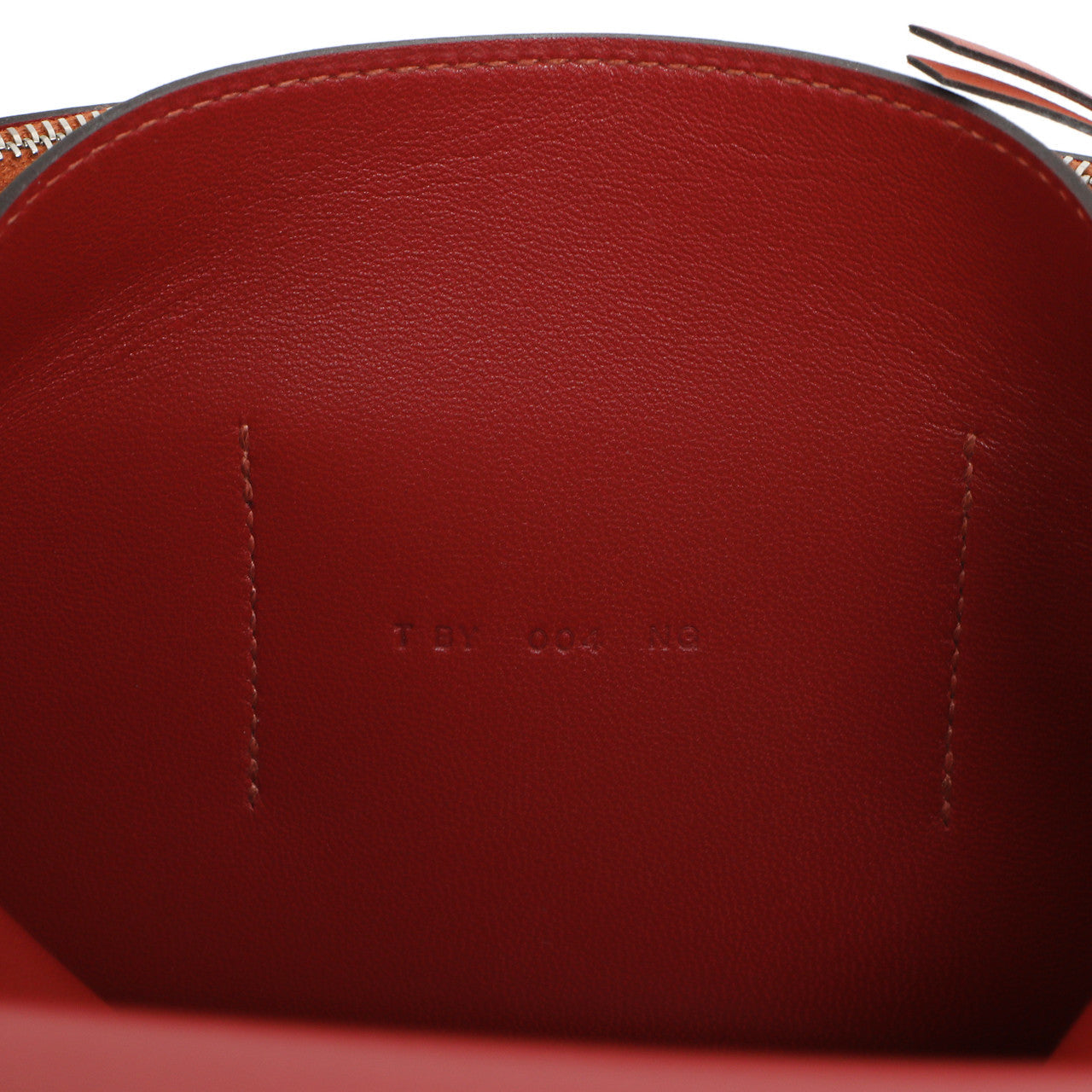 Exclusive Hermes Vermillion Swift Leather Dogon Duo  Wallet — Alternate View 10