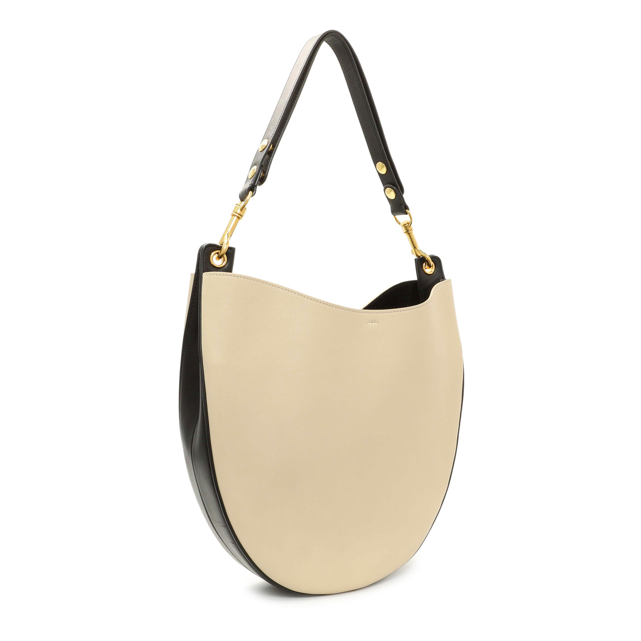 Exclusive Celine Beige Smooth Calfskin Medium Hobo — Side View
