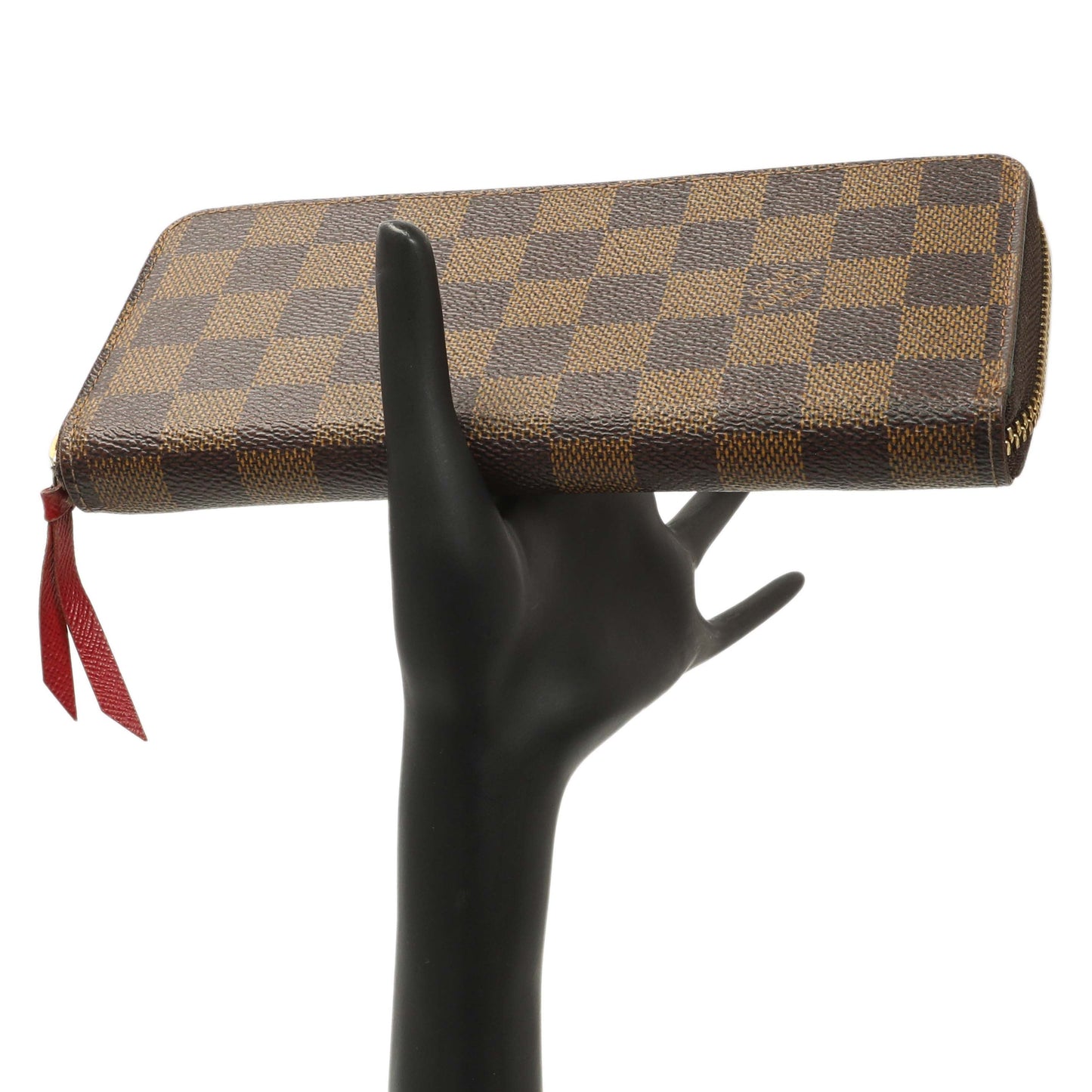Exclusive Louis Vuitton Damier Ebene Clemence Wallet — Alternate View 11