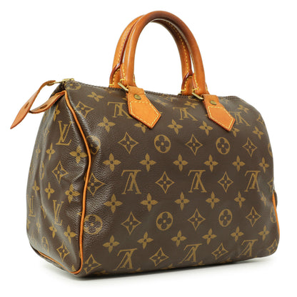Exclusive Louis Vuitton Monogram Speedy 25 — Side View