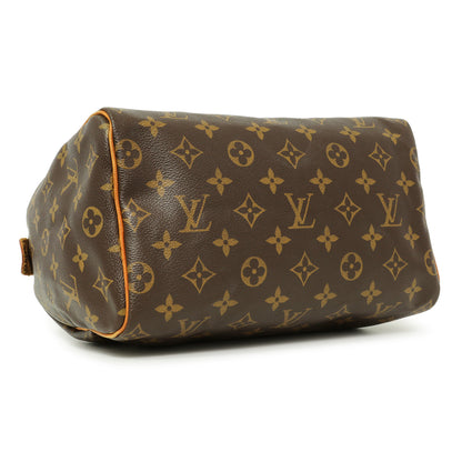 Exclusive Louis Vuitton Monogram Speedy 25 — Back View