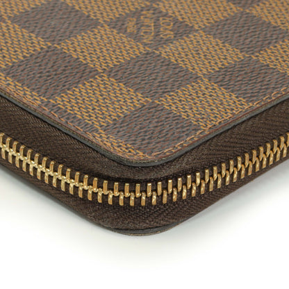 Exclusive Louis Vuitton Damier Ebene Clemence Wallet — Lifestyle View