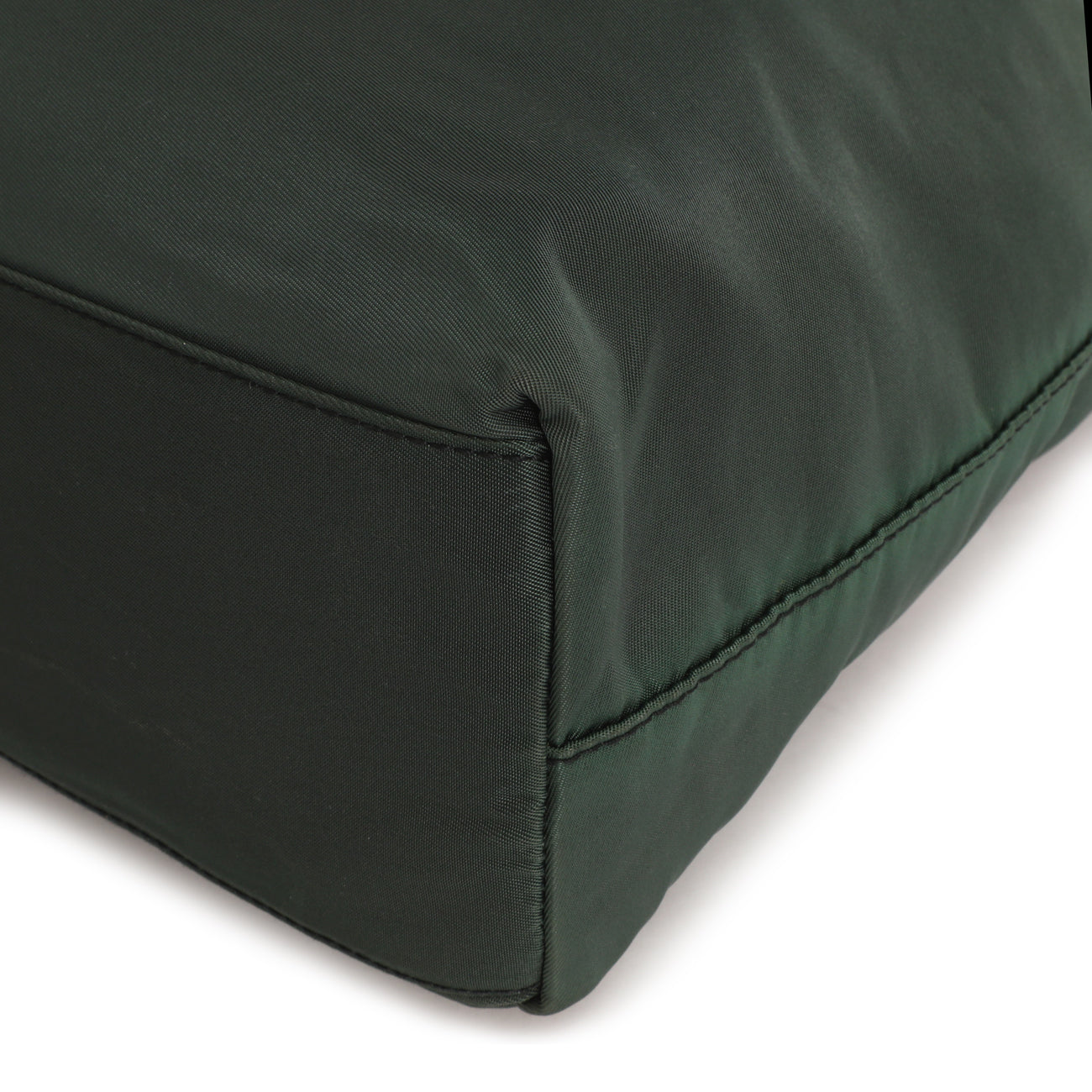 Exclusive Prada Green Tessuto Nylon City Tote — Alternate View 7