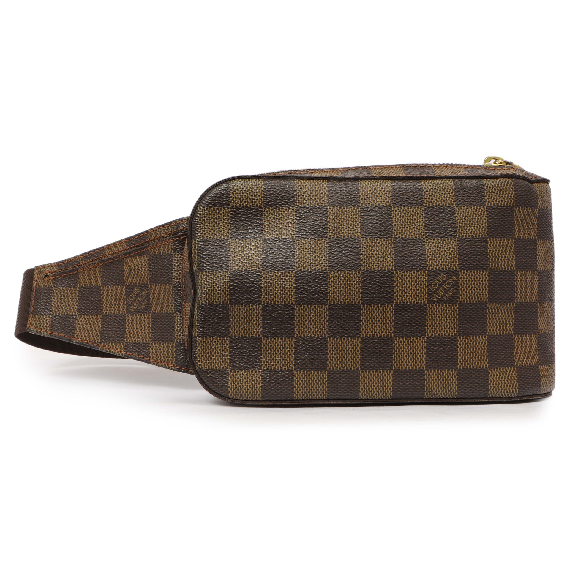 Exclusive Louis Vuitton Damier Ebene Geronimos — Front View