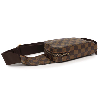 Exclusive Louis Vuitton Damier Ebene Geronimos — Back View