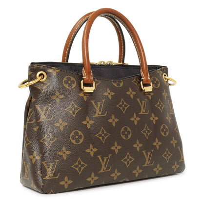 Exclusive Louis Vuitton Monogram Noir Pallas BB — Side View