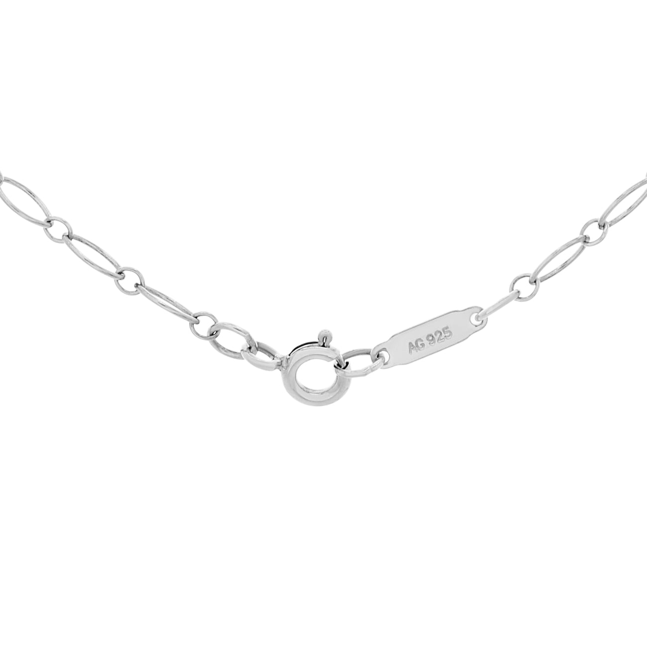 Exclusive Tiffany & Co. Sterling Silver Large Crown Key Pendant — Back View