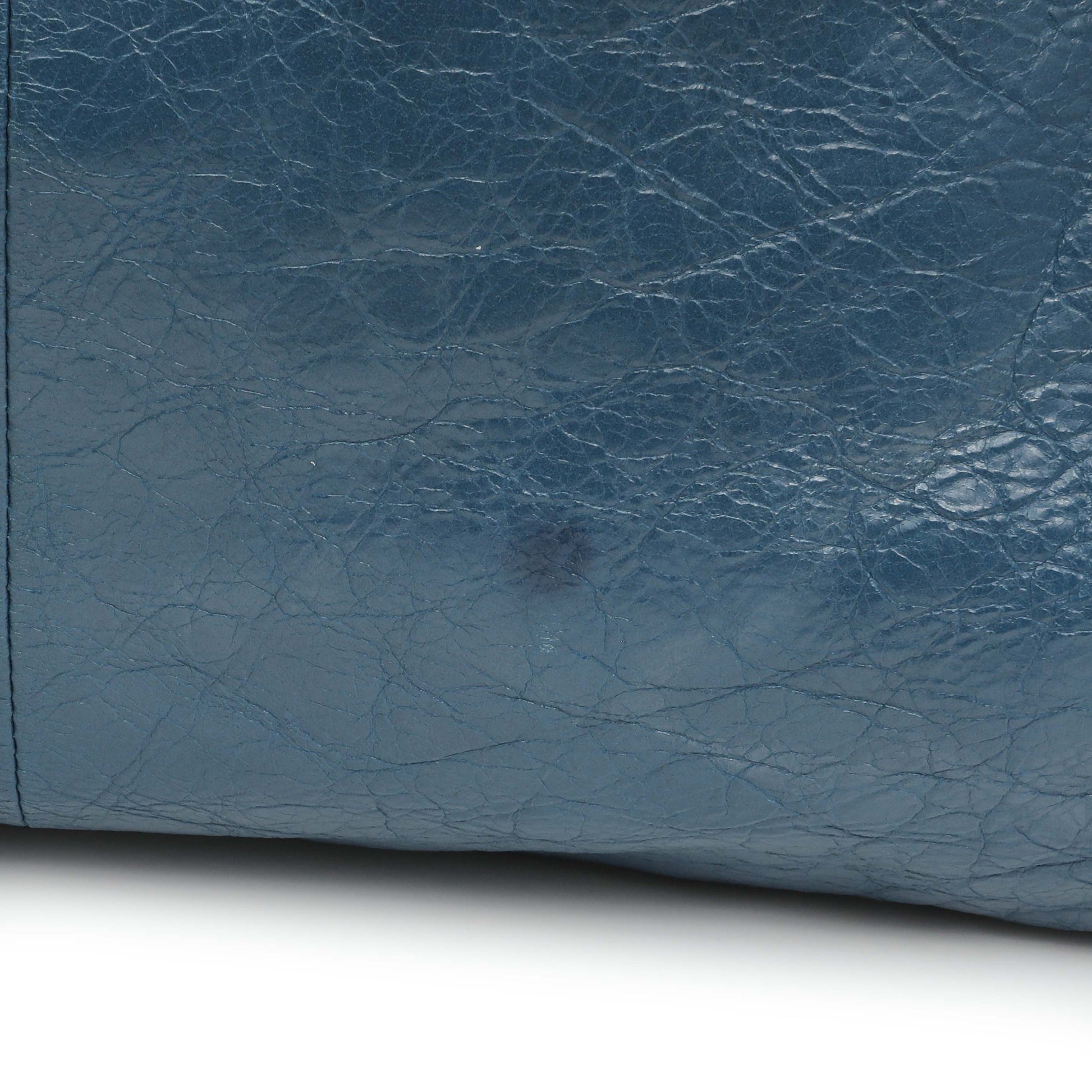 Exclusive Balenciaga Bleu Profond Lambskin Classic Hardware XL City — Alternate View 12