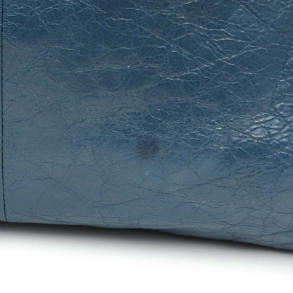 Exclusive Balenciaga Bleu Profond Lambskin Classic Hardware XL City — Alternate View 12
