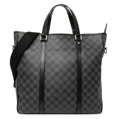 Exclusive Louis Vuitton Damier Graphite Tadao — Front View