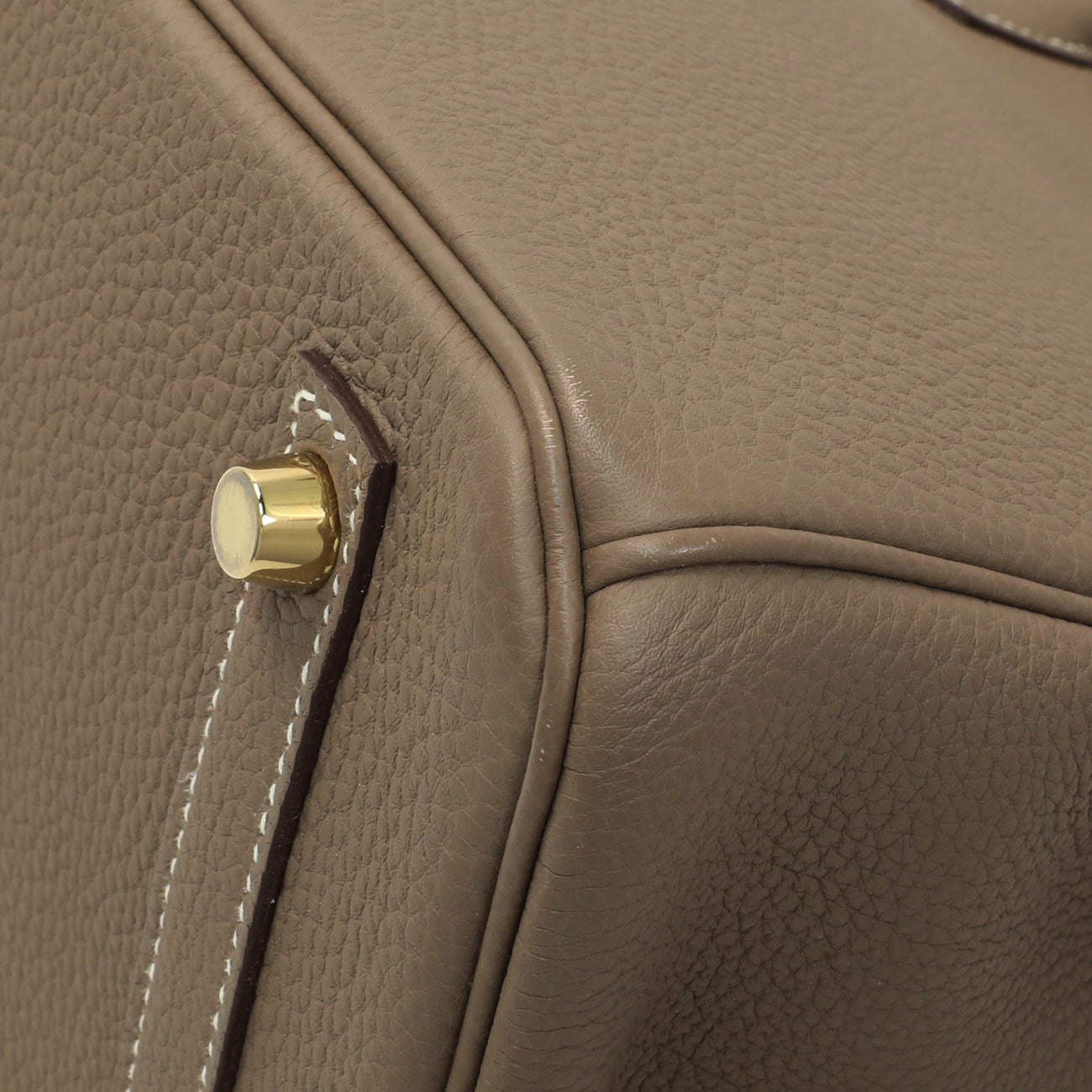 Exclusive Hermes Etoupe Togo Birkin 30 — Alternate View 7