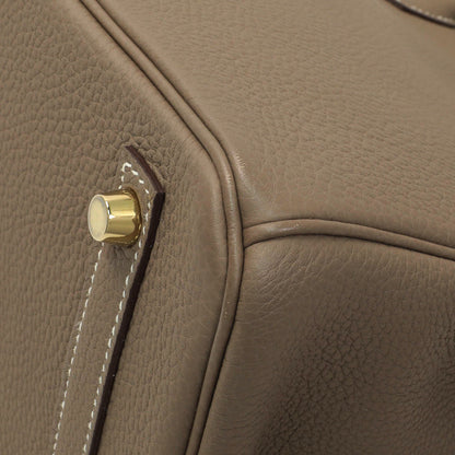 Exclusive Hermes Etoupe Togo Birkin 30 — Alternate View 7